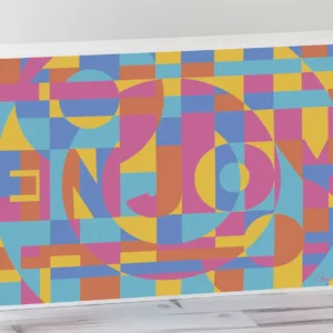 Edición limitada 1/100 Arte digital mensaje Encriptado «Enjoy» en caja de luz